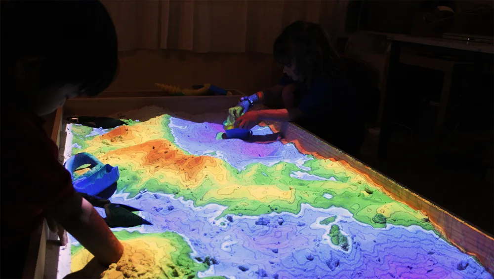 Интерактивная песочница для детей